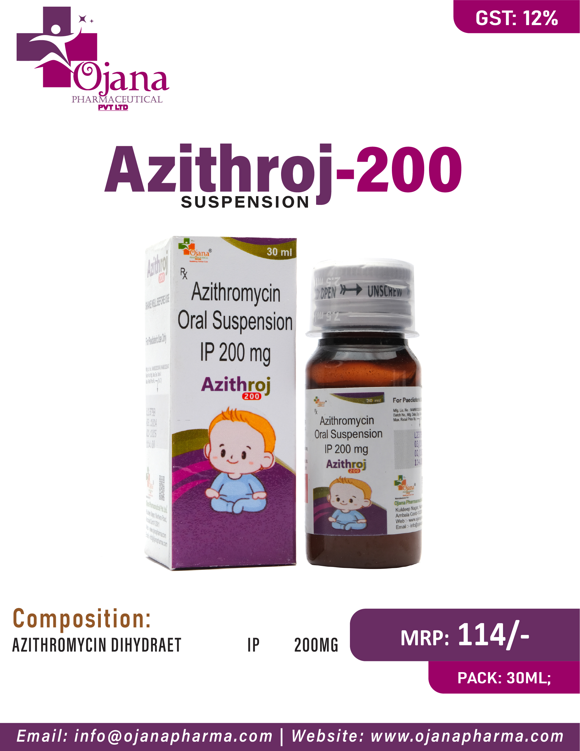 Azithroj-200 Suspension